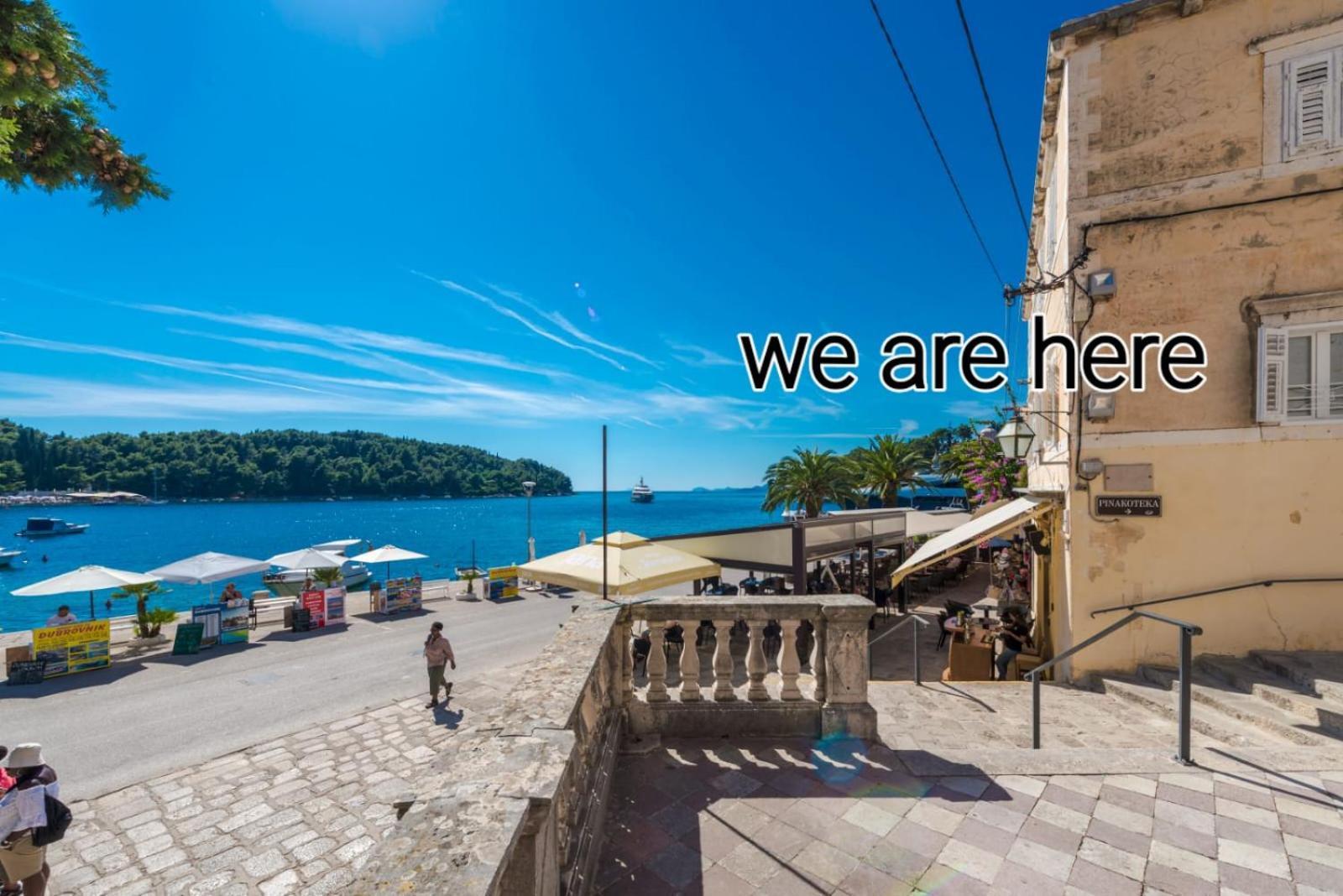 La Porta 3,Seaview Apartment In The Center Cavtat Dış mekan fotoğraf